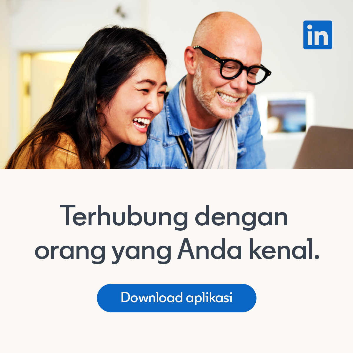 LinkedIn: Community & Network advertising creative