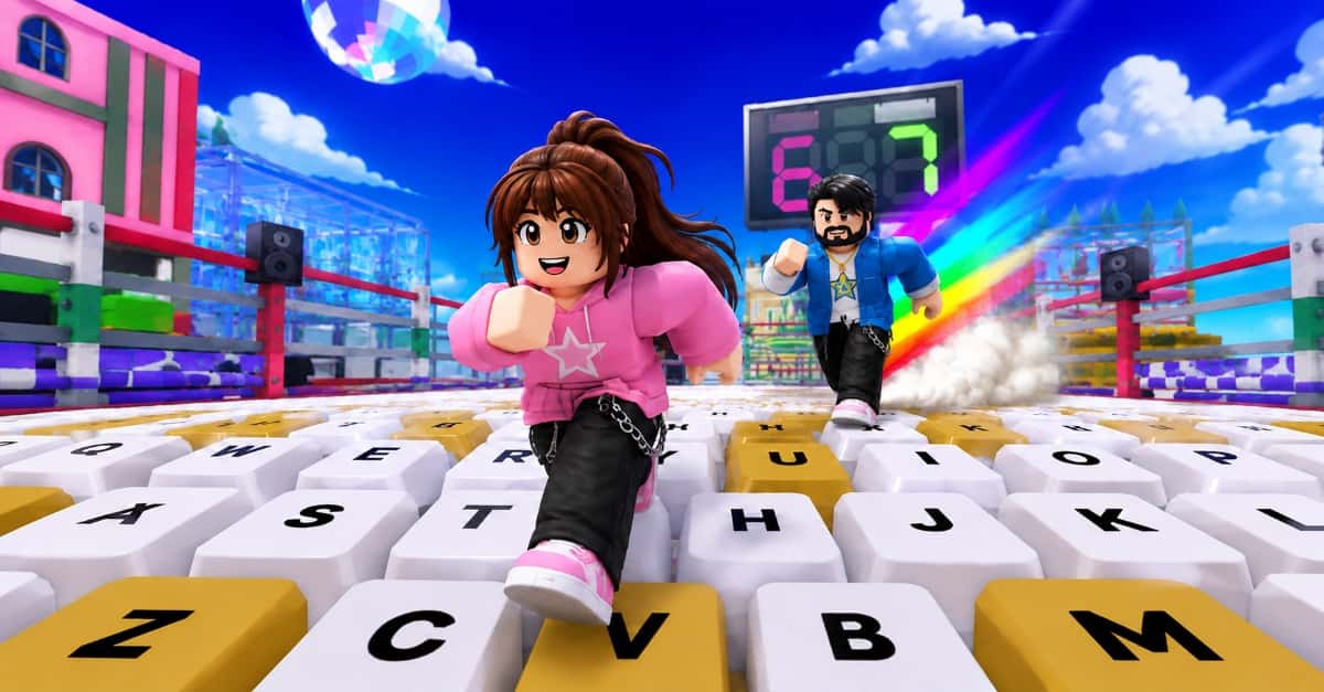 +1 Obby Speed: Keyboard ad creative