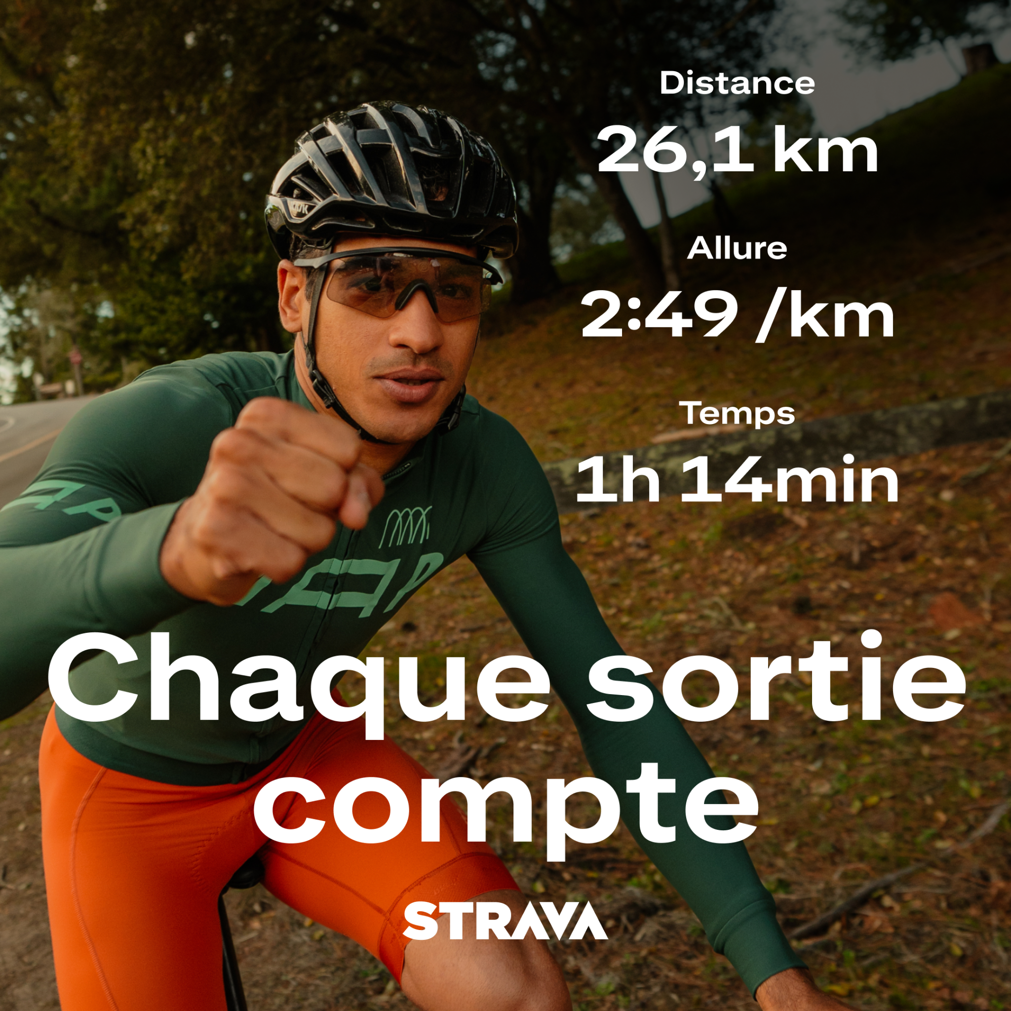 Strava: Run, Bike, Walk 广告素材