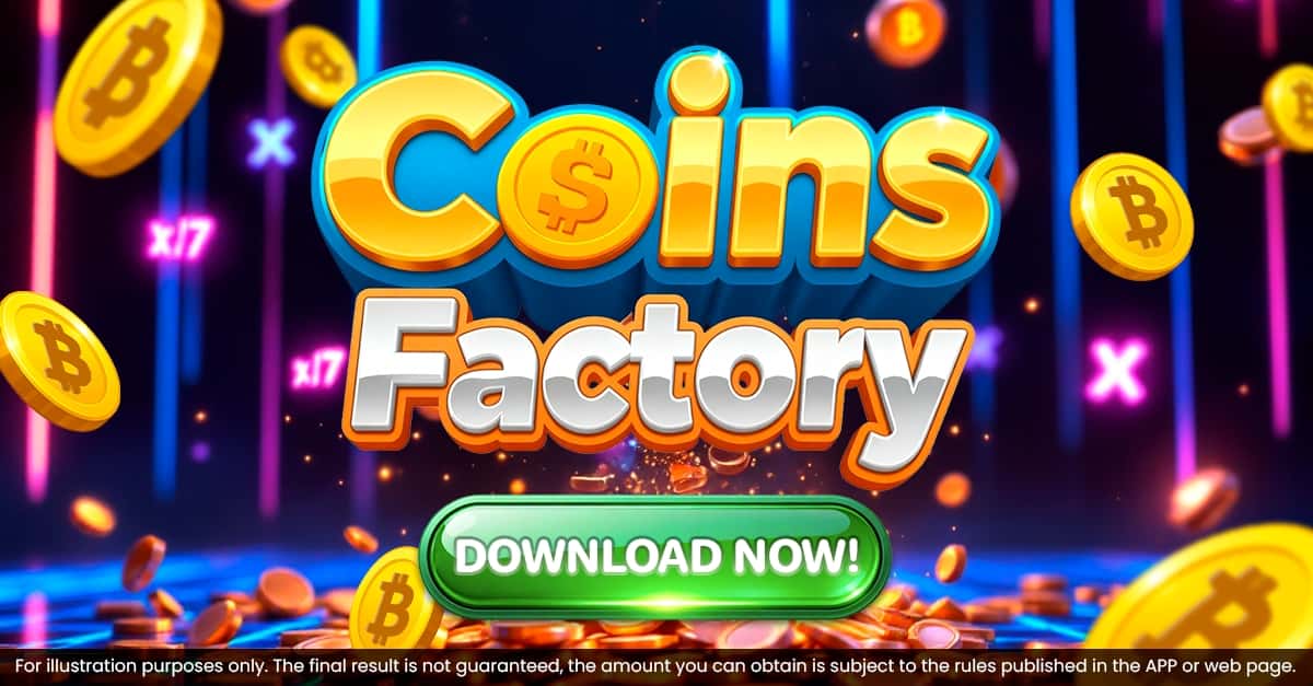 Coins Factory ad creative