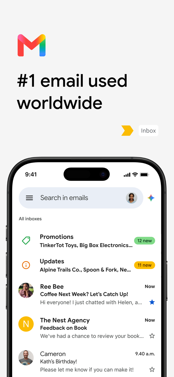Gmail - Email by Google 广告素材 3