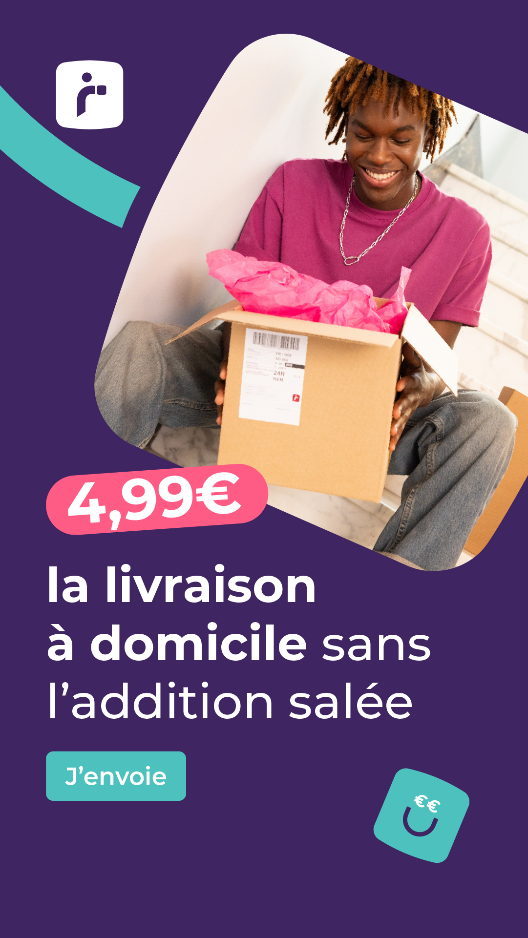 Mondial Relay, suivi de colis advertising creative