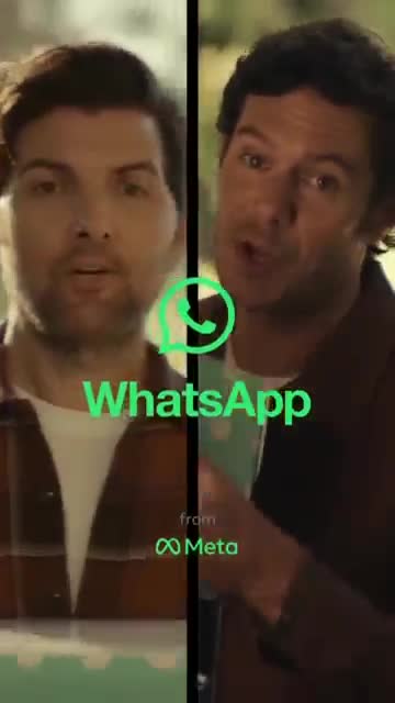 WhatsApp Messenger advertising creative