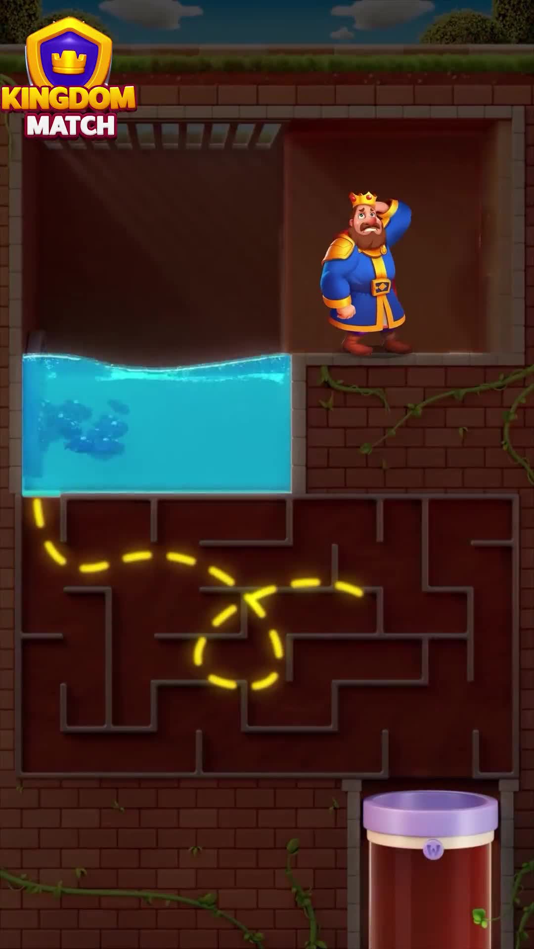 Kingdom Match: Royal Adventure ad creative