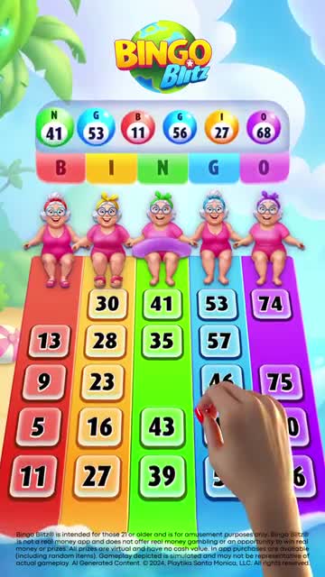Bingo Blitz™️ - Bingo Games 广告素材