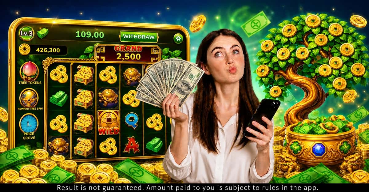 Clover Tree Slots ad creative