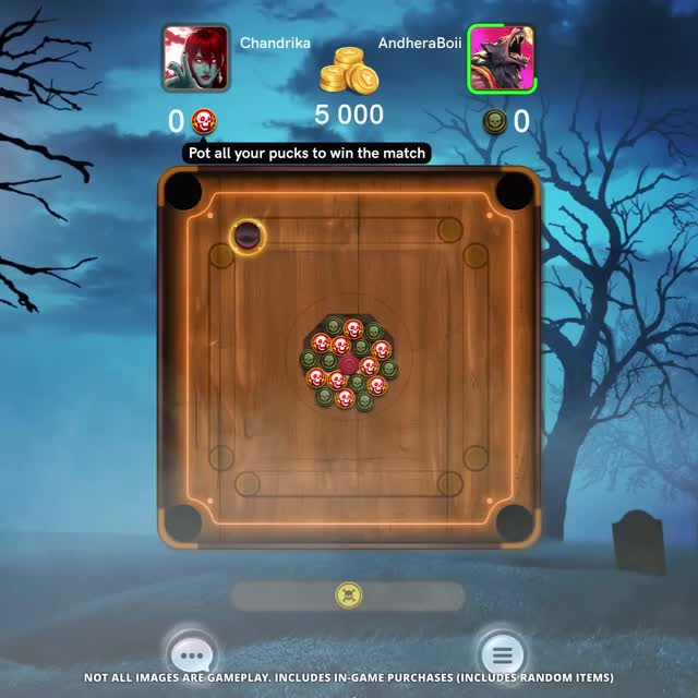Carrom Pool: Disc Game 广告素材