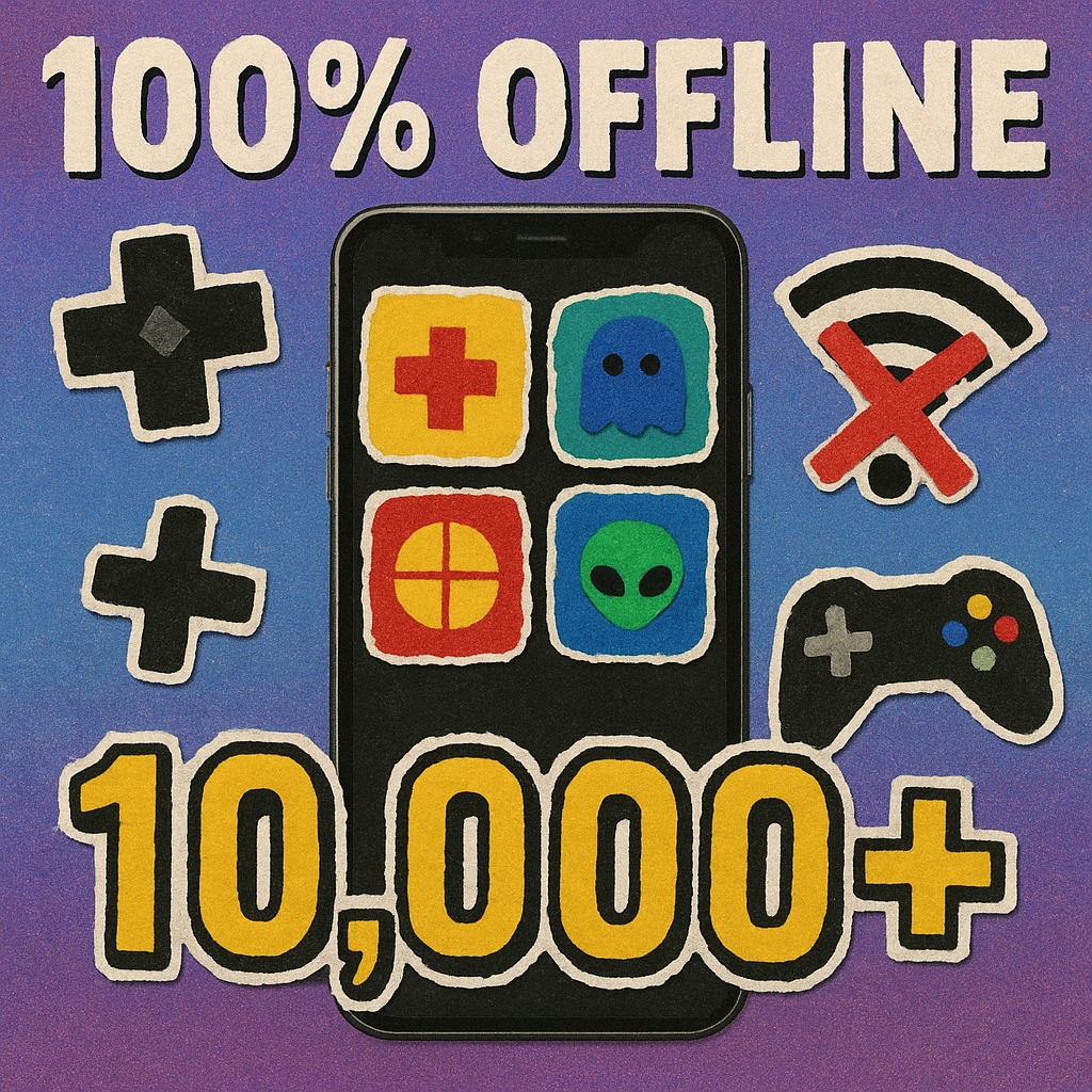 Offline Games - No Wifi Games advertising creative