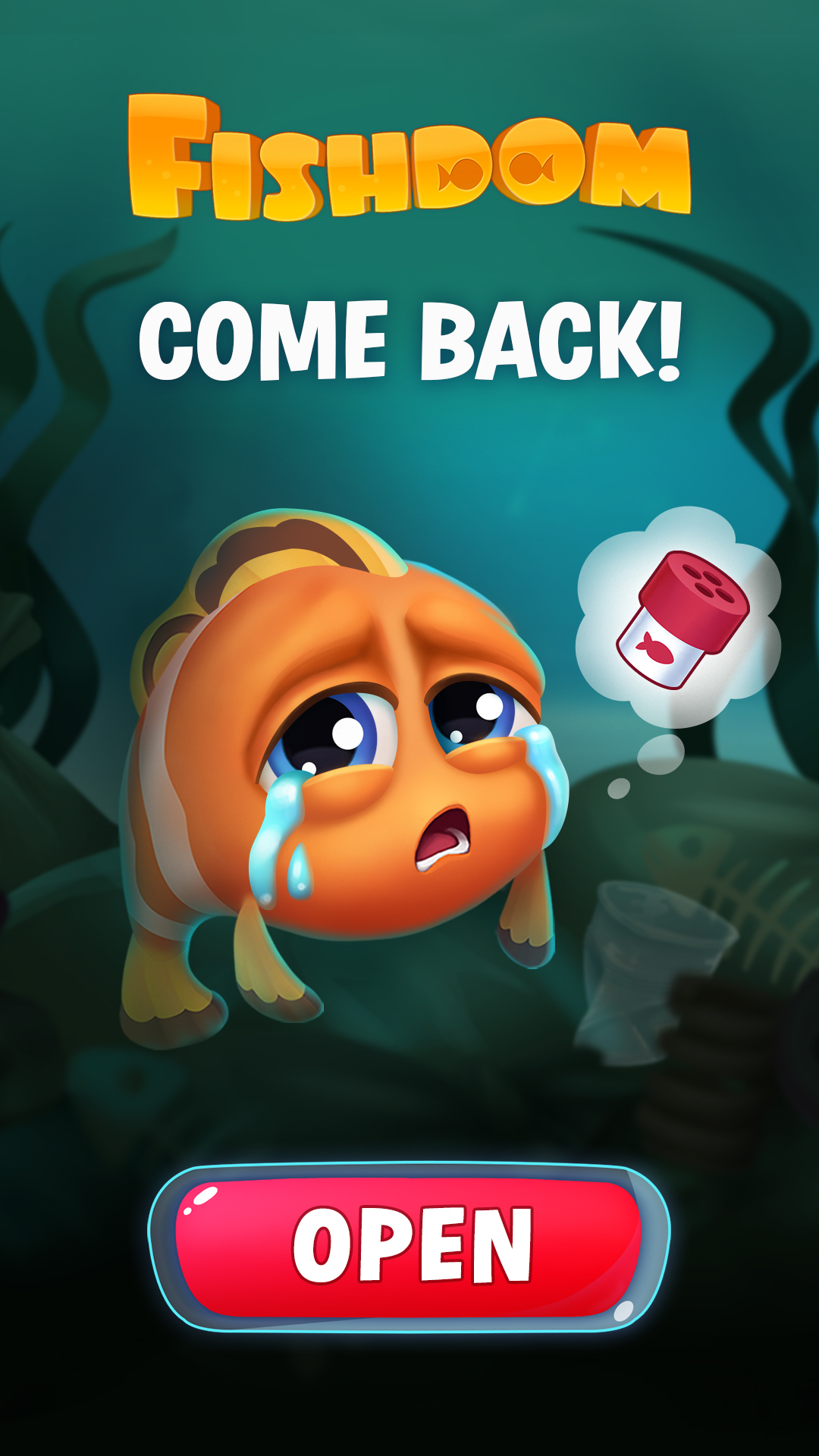 Fishdom advertising creative
