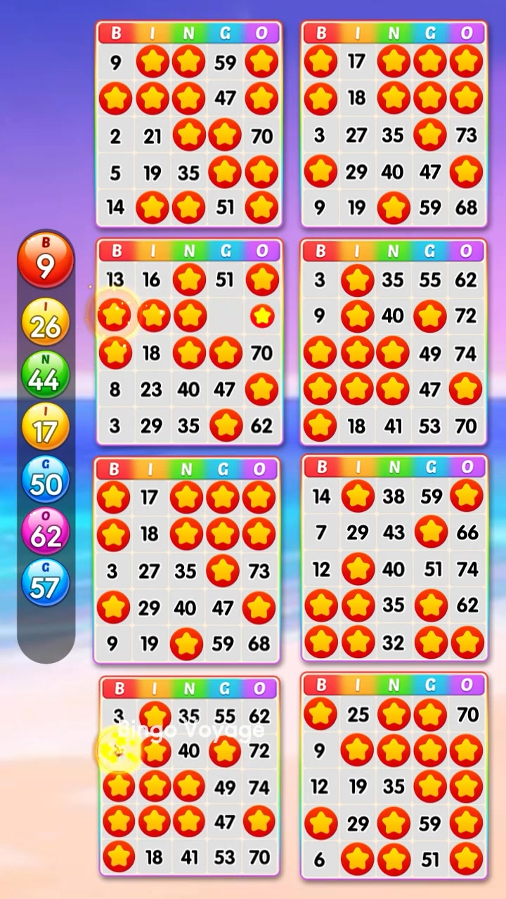 Bingo Voyage - Live Bingo Game advertising creative