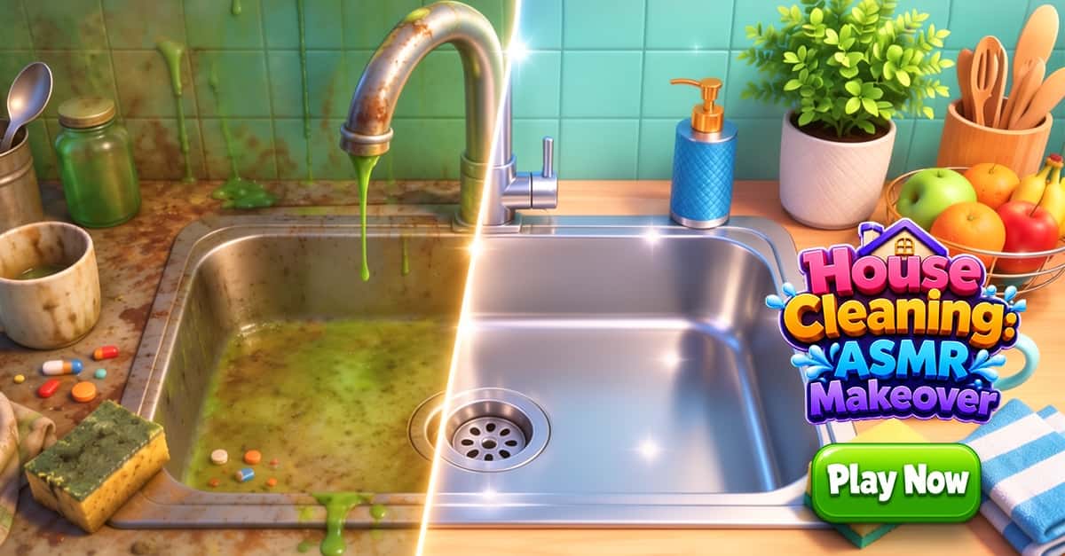 House Cleaning: ASMR Makeover advertising creative