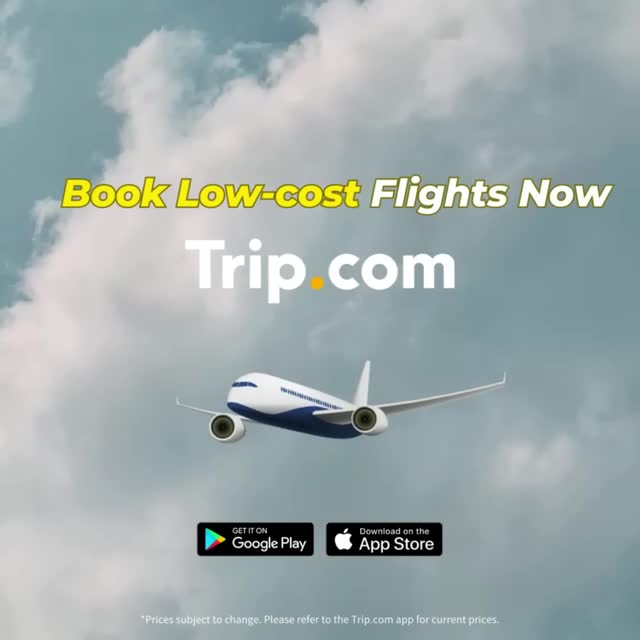 Trip.com: Flight, Hotel, Train advertising creative