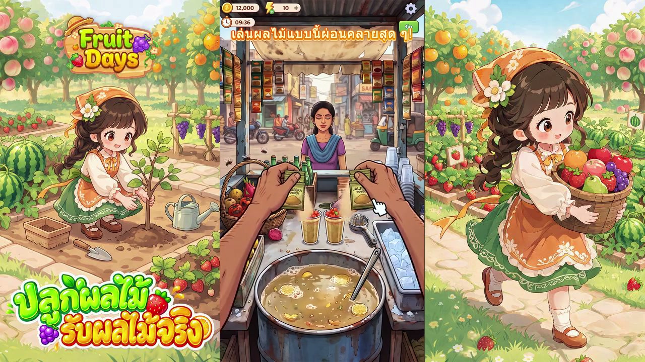 Fruit Days advertising creative