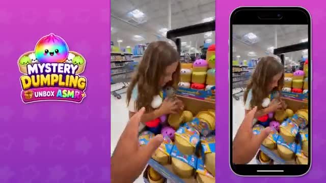 Mystery Dumpling: Unbox ASMR advertising creative