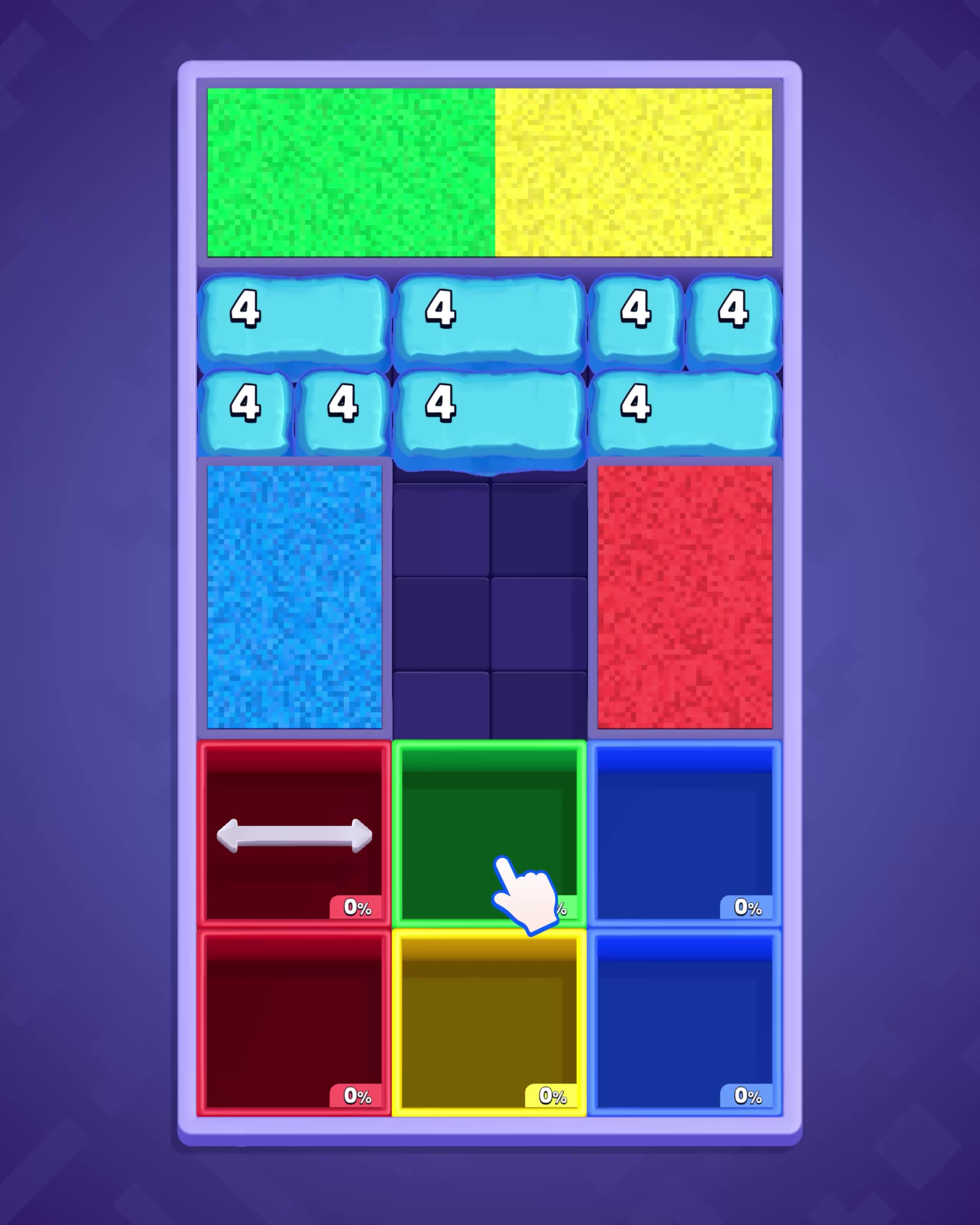 Sand Blocks: Drop Puzzle advertising creative