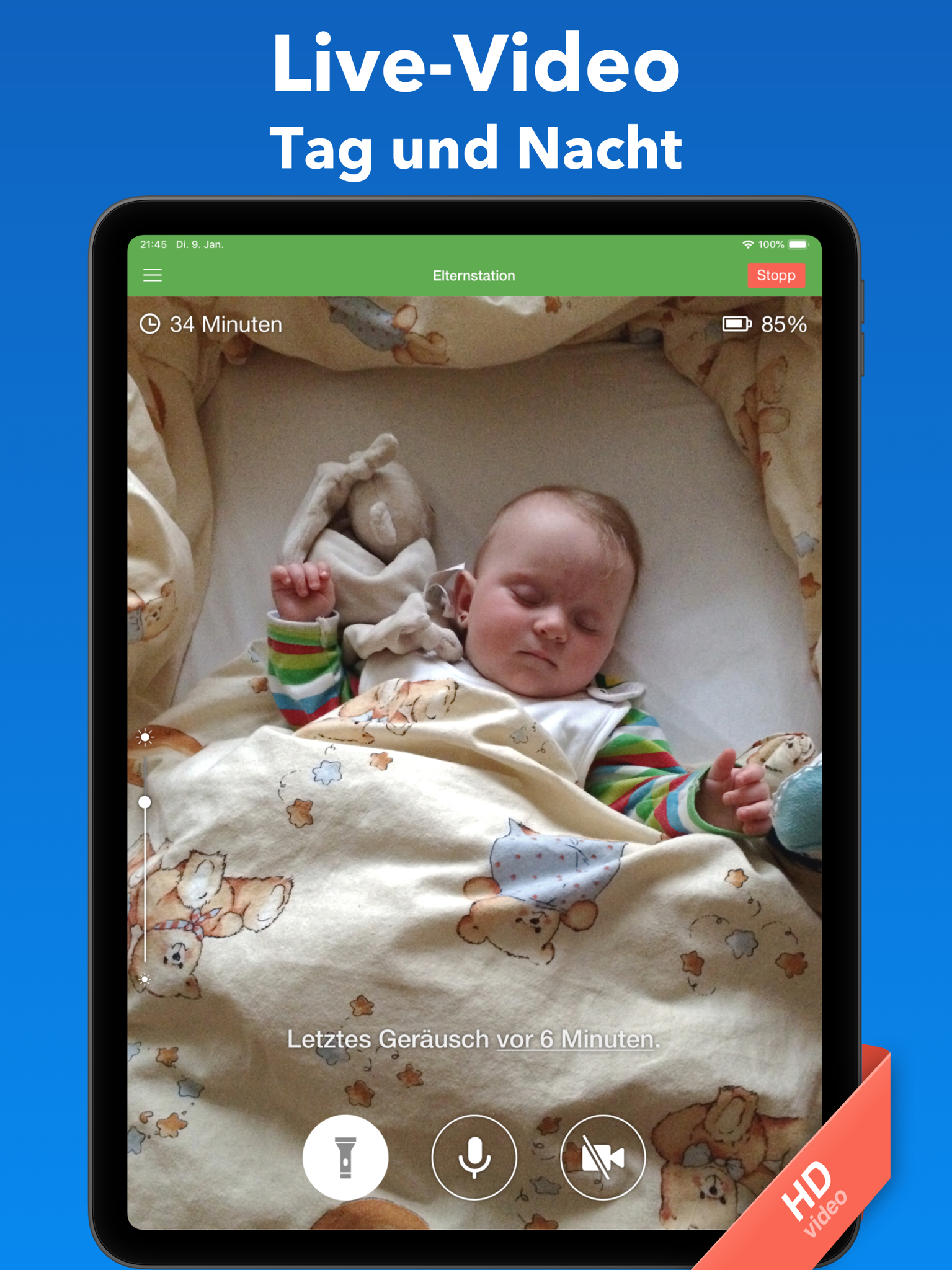 Baby Monitor 3G advertising creative 3