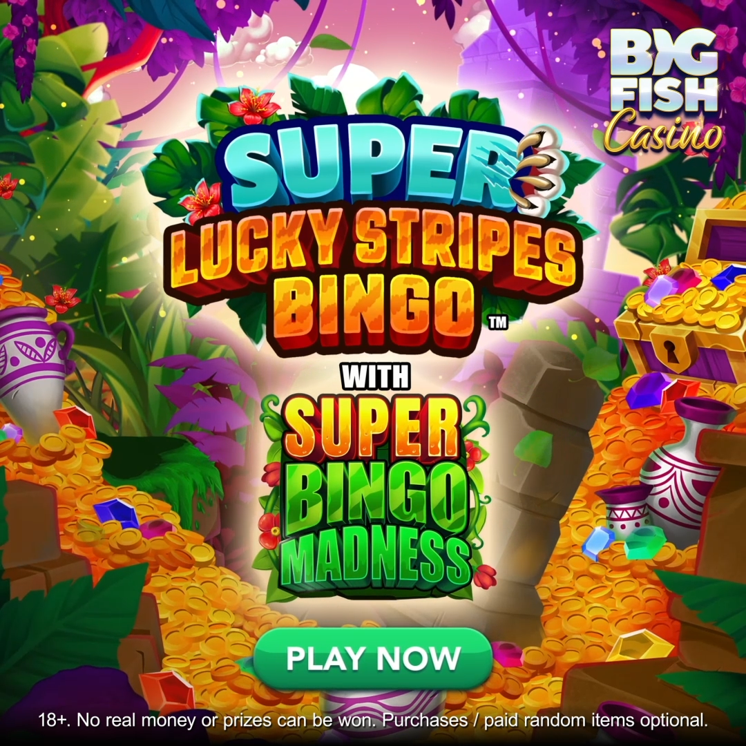 Big Fish Casino - Slots Games 广告素材