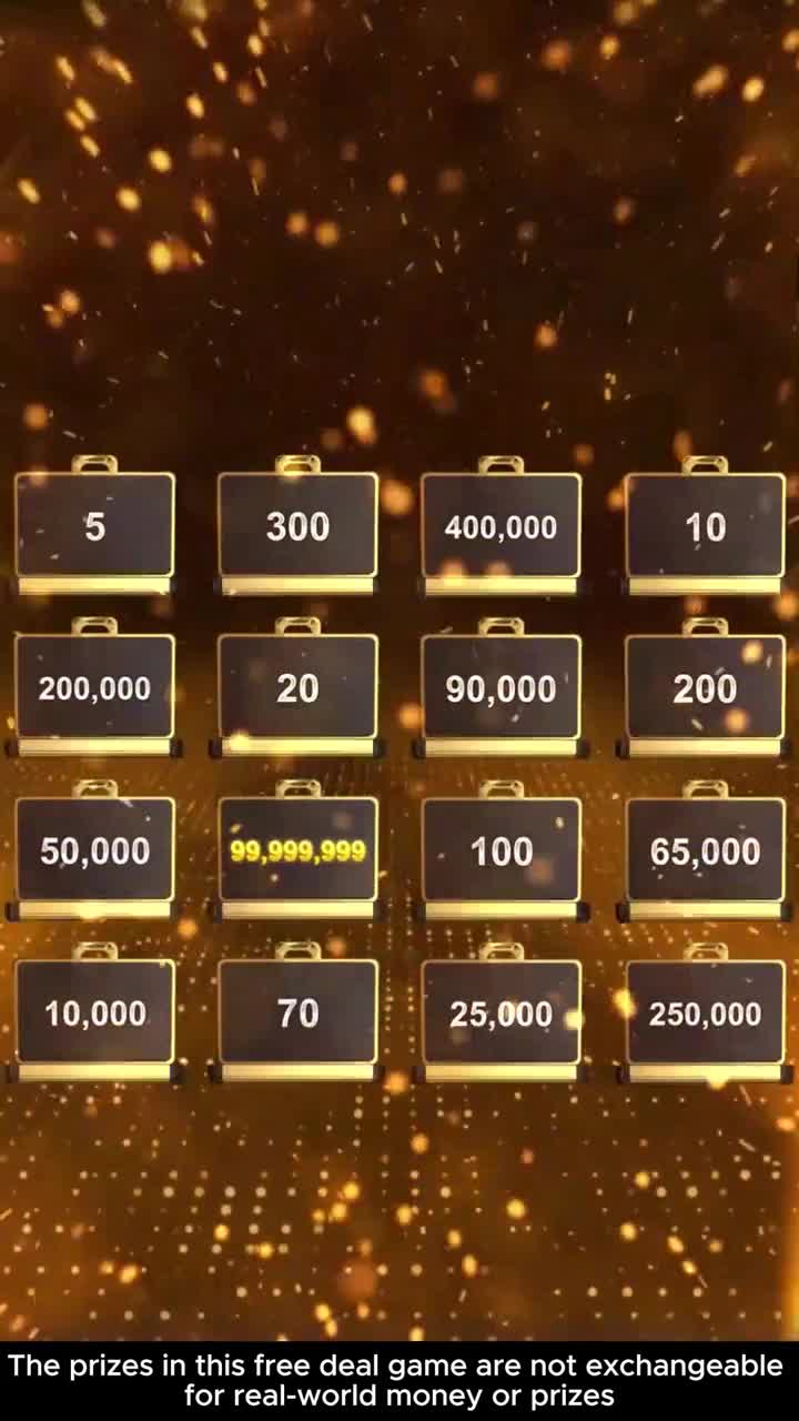 Million Deal: Win Million ad creative