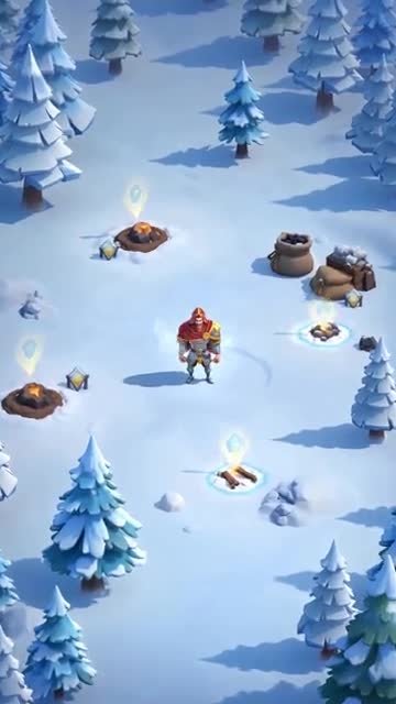 Frost Kingdom: Merge SLG advertising creative