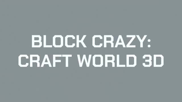 Block Crazy Craft World 广告素材