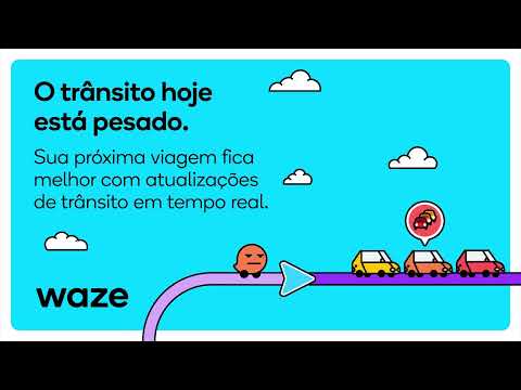 Waze Navigation & Live Traffic advertising creative