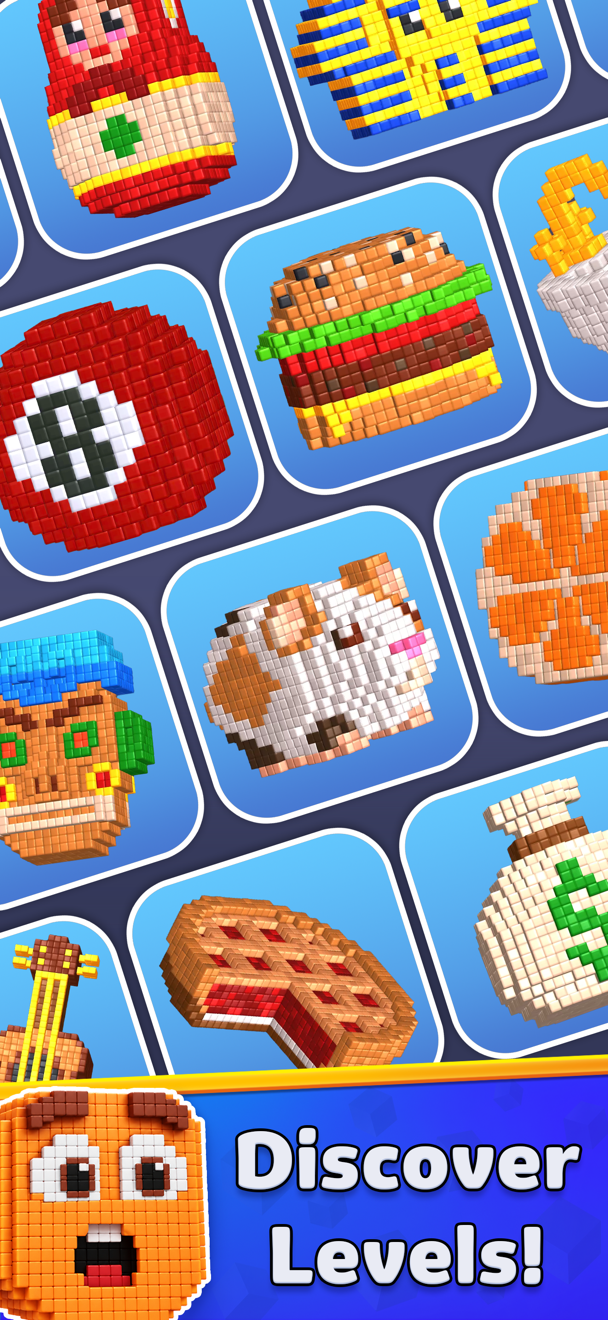 Cube Smash - Puzzle Game ad creative 1