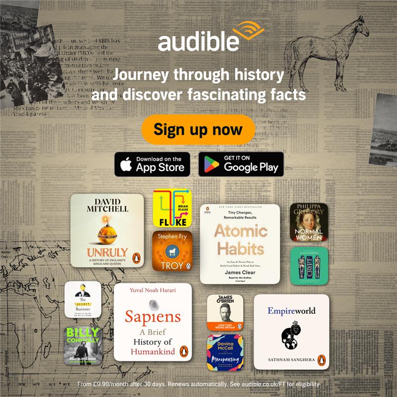 Audible: Audiobooks & Podcasts advertising creative