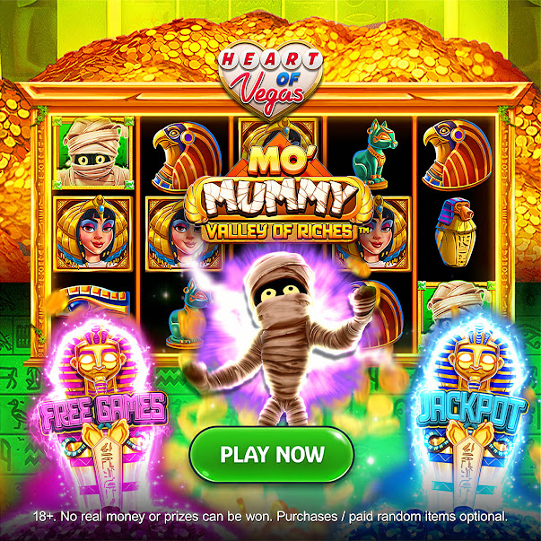 Slots: Heart of Vegas Casino 广告素材