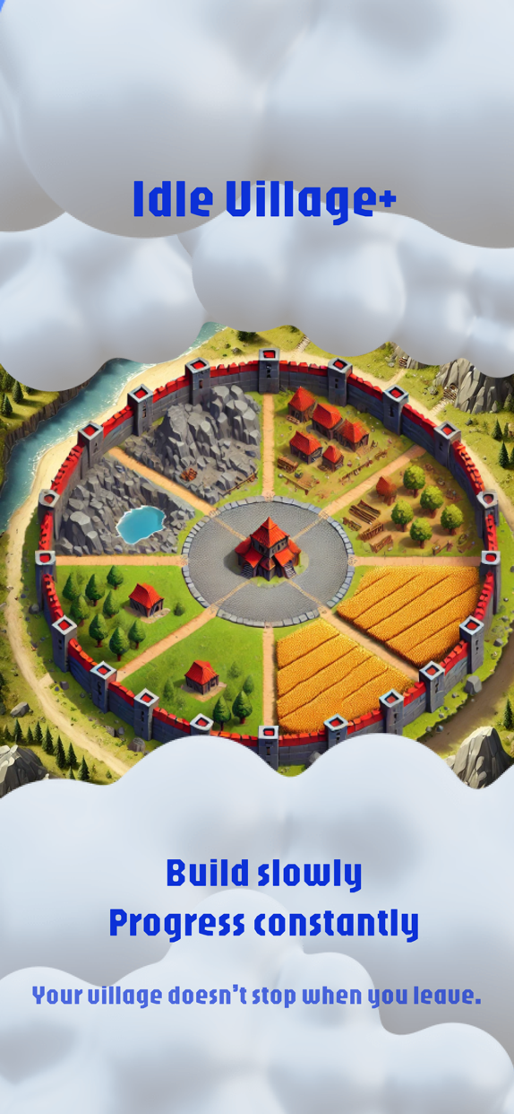 Idle Village+ ad creative 2