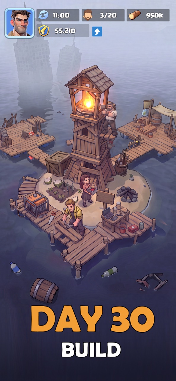 Last Beacon: Survival ad creative 2