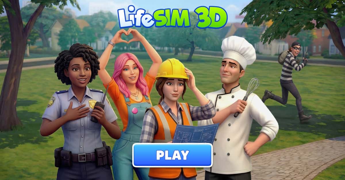 Life Sim 3D: Family Simulator 广告创意
