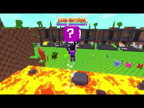 Brainrot Survive: Lava Escape 广告素材