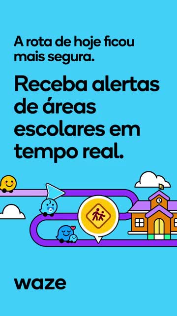Waze Navigation & Live Traffic advertising creative