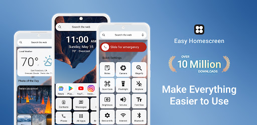 Easy Homescreen advertising creative