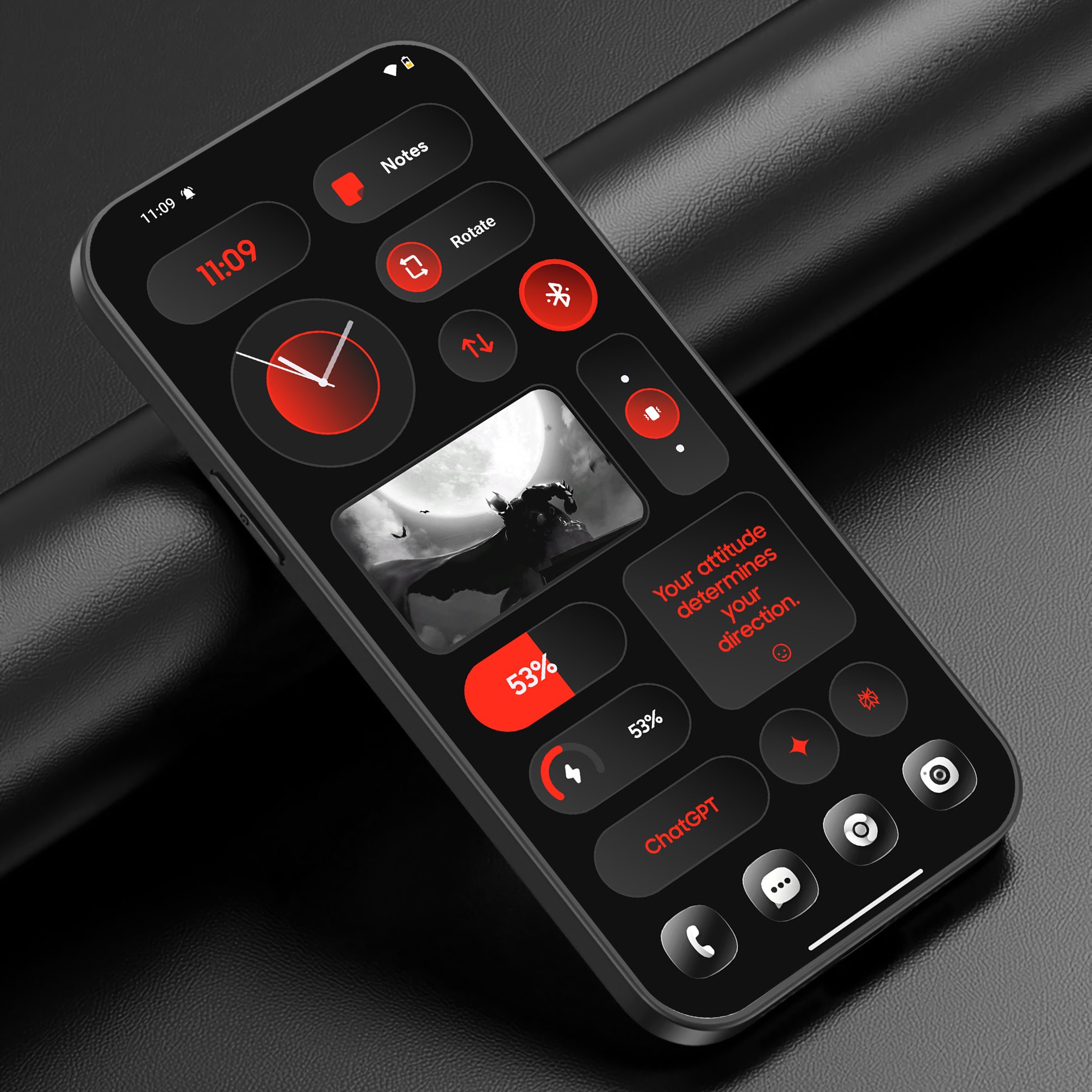 Glass Widgets Pro advertising creative