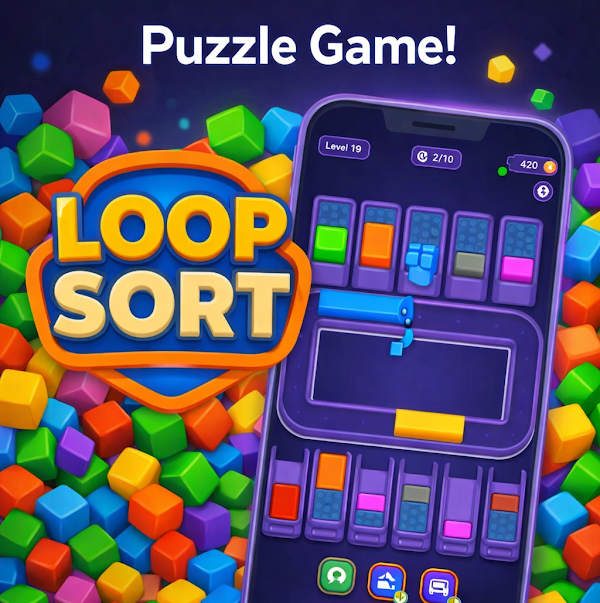 Loop Sort ad creative