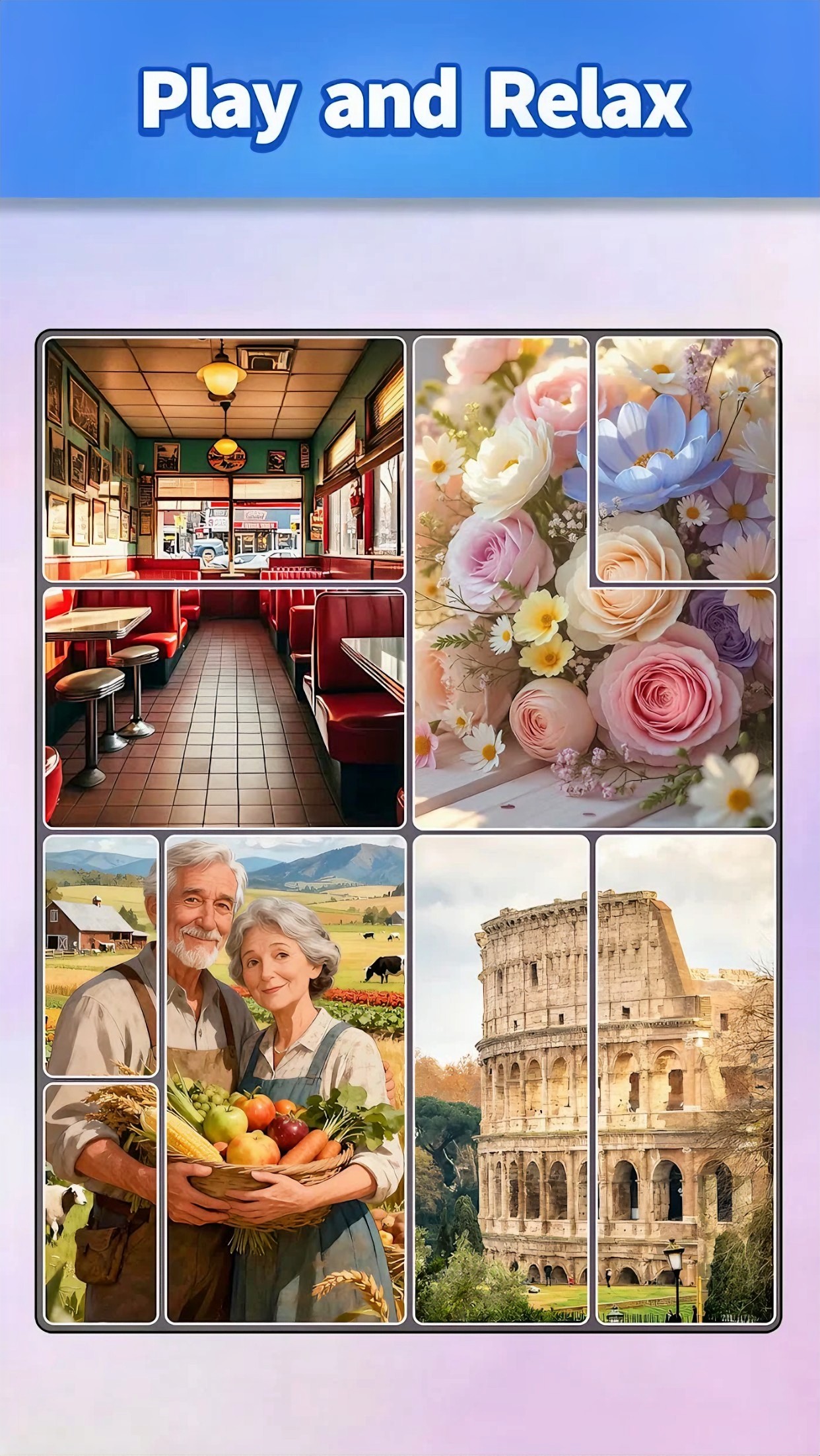 Jigsaw Puzzle Art: Relax Book 广告创意 5