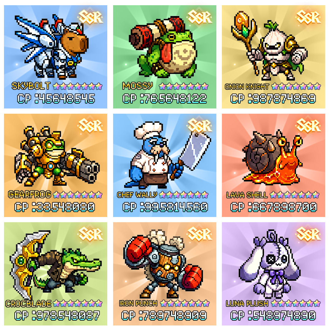 Pixel Slayer Saga 广告素材