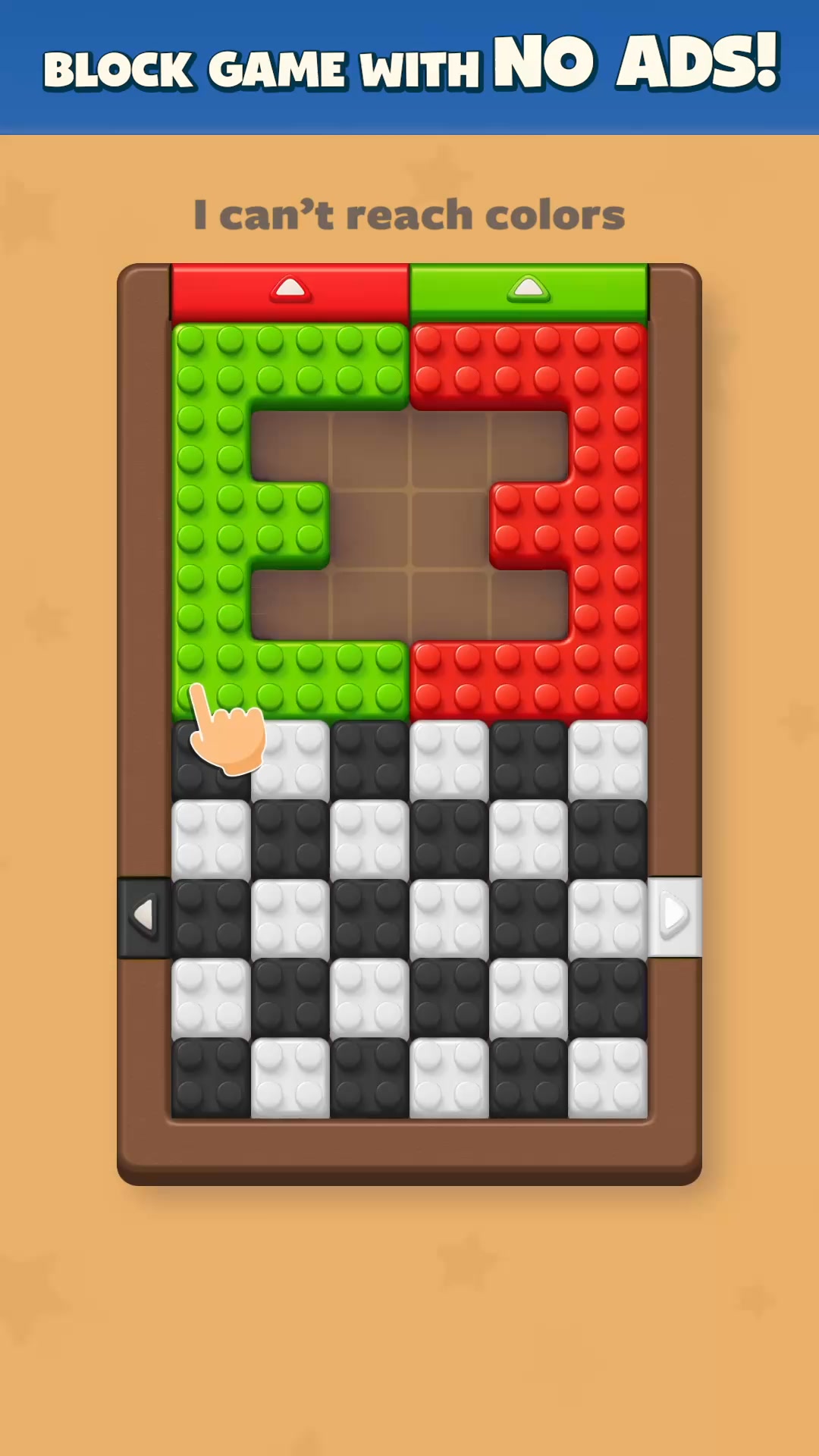 Block Out! - Color Sort Puzzle advertising creative