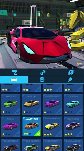 Car Race advertising creative