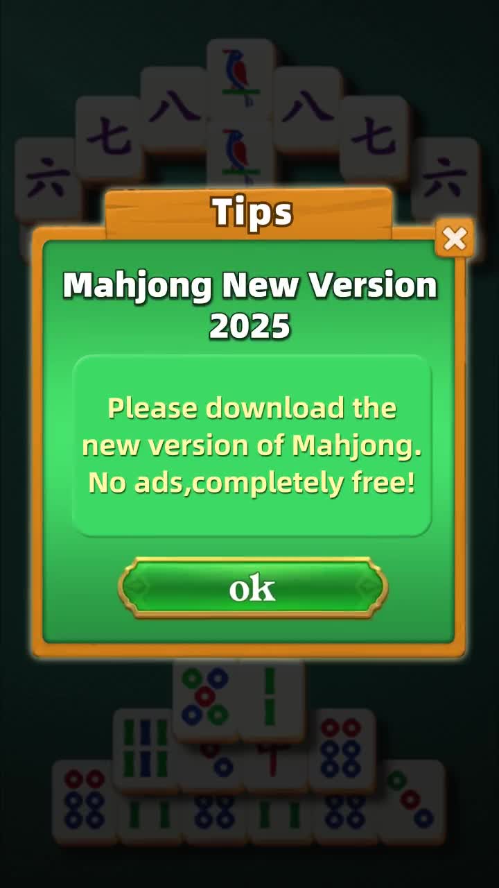 Tea Garden Mahjong Alarm 广告素材