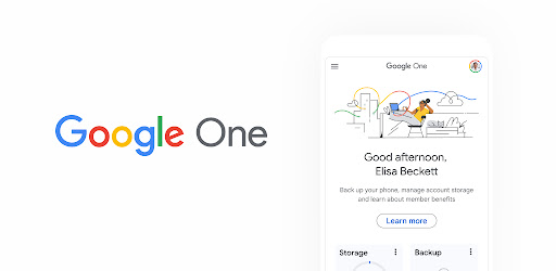 Google One advertising creative