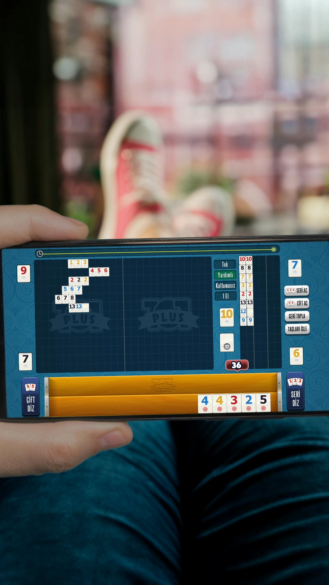 101 Okey Plus Rummy Board Game advertising creative