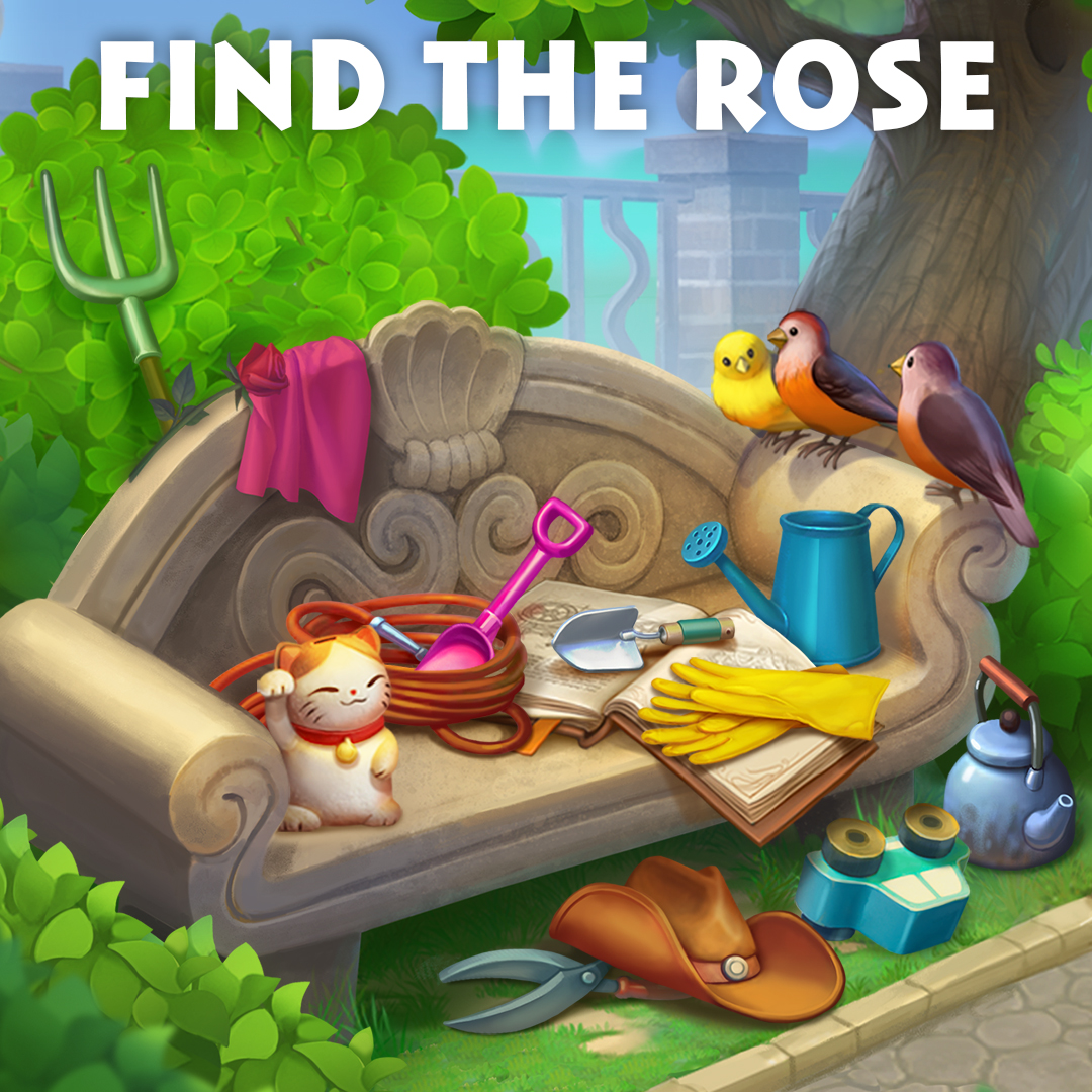 Gardenscapes 广告素材