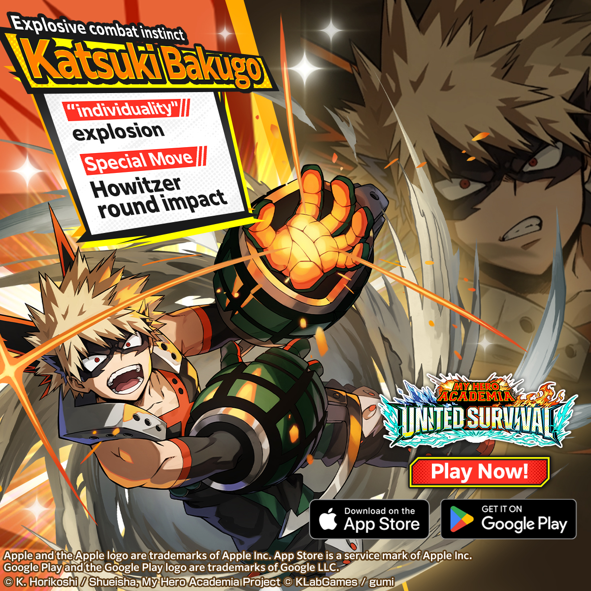 MHA: UNITED SURVIVAL advertising creative