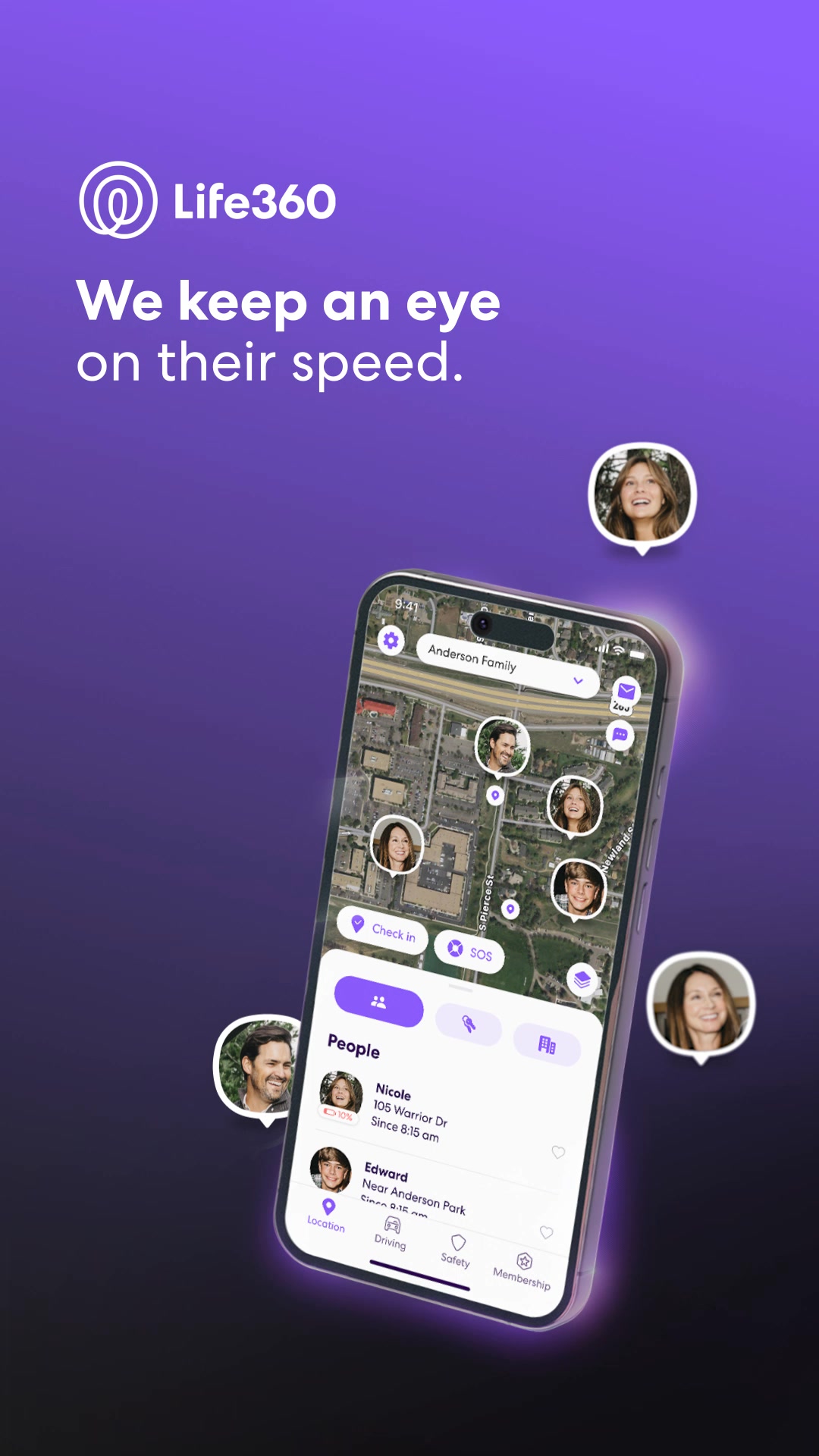 Life360: Family Safety & GPS 广告素材
