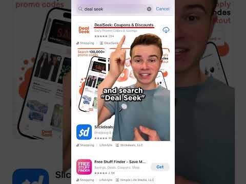 DealSeek: Coupons & Discounts advertising creative