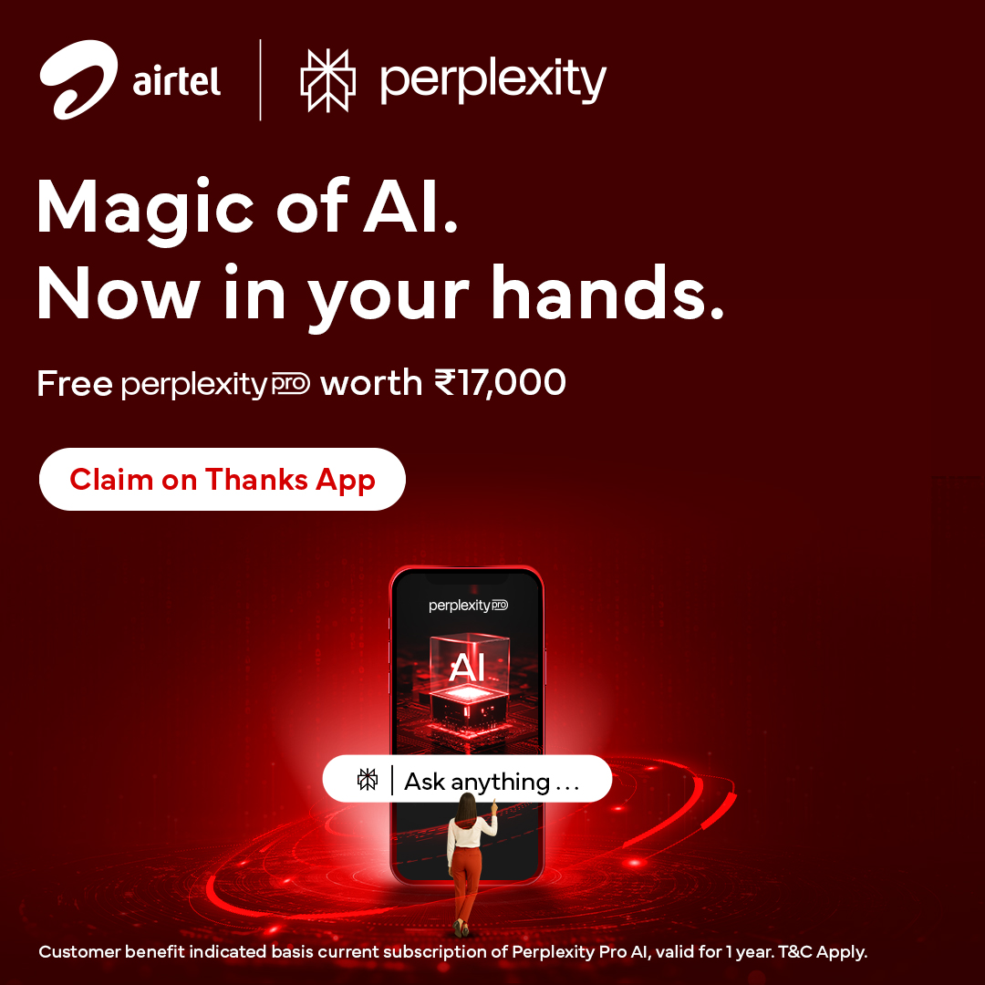 Airtel: Recharge, Bank & Loans advertising creative