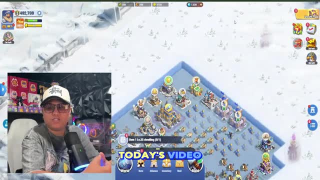Frost Kingdom: Merge SLG advertising creative