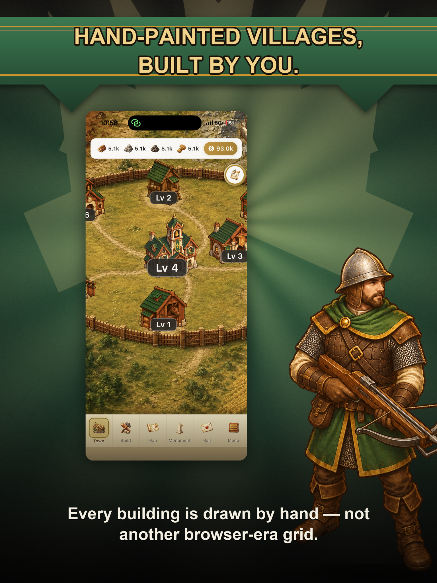 Idle Village+ ad creative 3